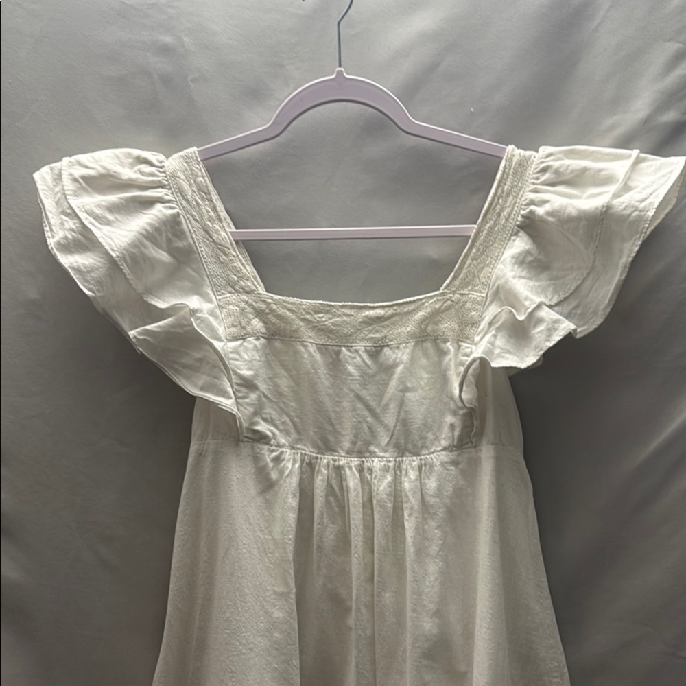 Wild Fable Ivory Textured Dress - Picture 3 of 5